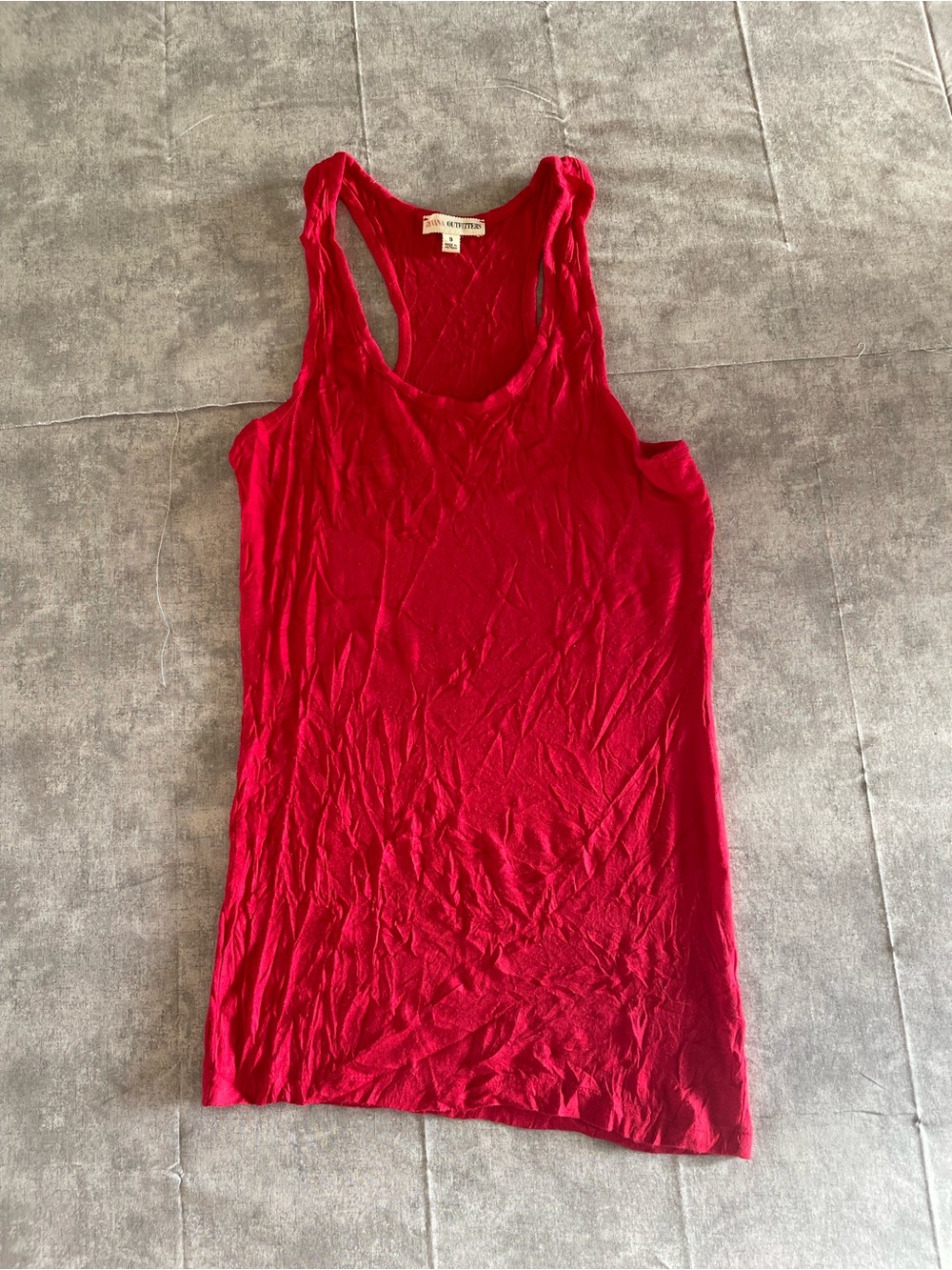 Zenana Outfitters Bright Red Racerback Tank